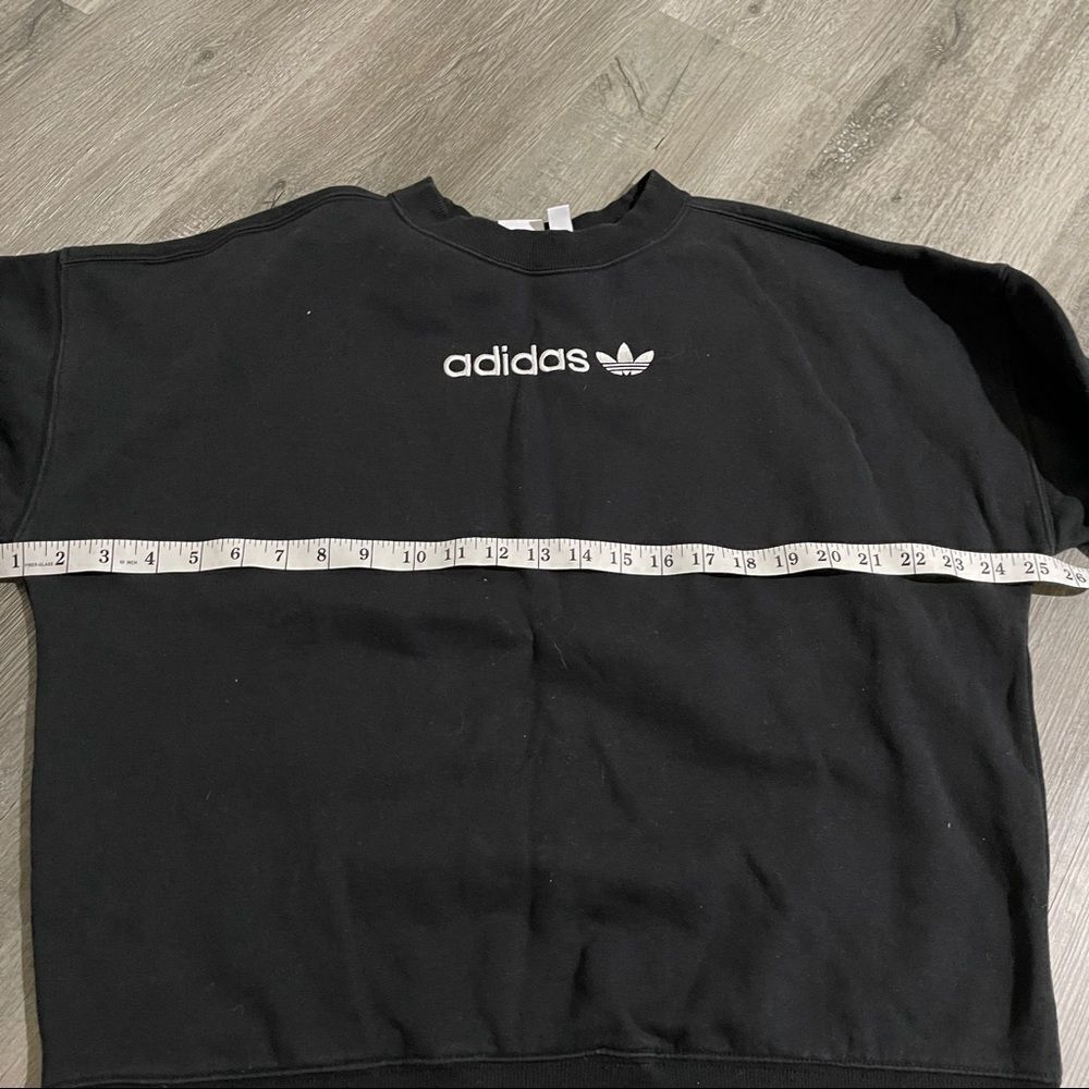 ADIDAS ORIGINALS Coeeze Fleece Sweatshirt In Black - Size S - Picture 9 of 15
